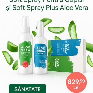 Set Soft Spray pentru copii și Soft Spray Plus Aloe Vera