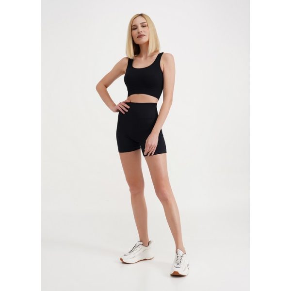 Pantaloni scurți GIULIA – Gri, Comozi și Flexibili - imagine 3
